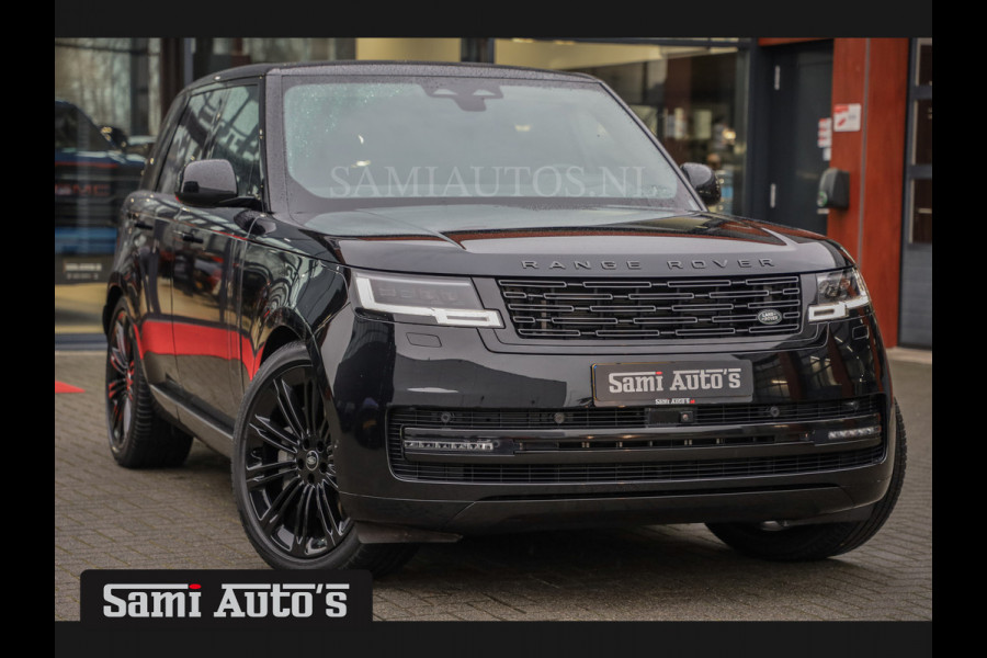 Land Rover Range Rover 3.0 P550e | NIGHT | GARANTIE TOT 14-03-2029 | HEAD-UP | ACHTERAS BESTURING | SOFT CLOSE | PHEV | 23 INCH VELGEN | PANORAMADAK | STUURVERWARMING | STOEL KOELING | Fabrieksgarantie tot 14-03-2029 – Geniet van gemoedsrust met uitgebreide dekking tot deze datum. GZK-71-D