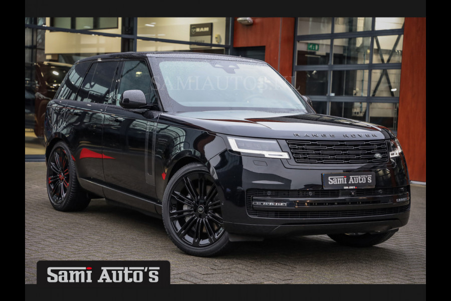 Land Rover Range Rover 3.0 P550e | NIGHT | GARANTIE TOT 14-03-2029 | HEAD-UP | ACHTERAS BESTURING | SOFT CLOSE | PHEV | 23 INCH VELGEN | PANORAMADAK | STUURVERWARMING | STOEL KOELING | Fabrieksgarantie tot 14-03-2029 – Geniet van gemoedsrust met uitgebreide dekking tot deze datum. GZK-71-D