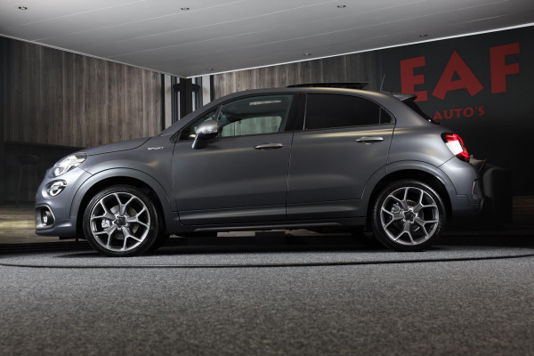 Fiat 500X 1.3 FireFly Turbo 150 Sport / AUT / ACC / Navi / Leder / Camera / Lane Assist / Open Panoramadak / Dode Hoek / 19 Inch