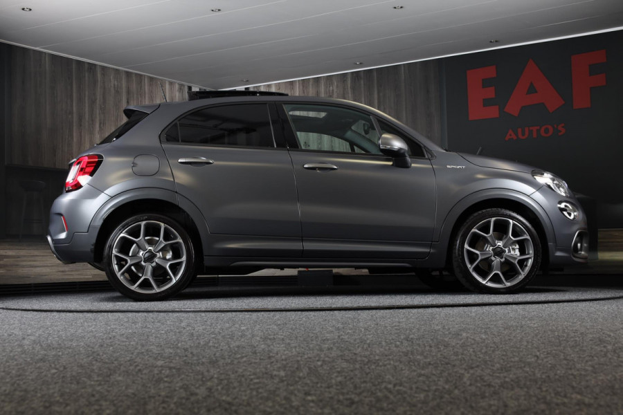 Fiat 500X 1.3 FireFly Turbo 150 Sport / AUT / ACC / Navi / Leder / Camera / Lane Assist / Open Panoramadak / Dode Hoek / 19 Inch