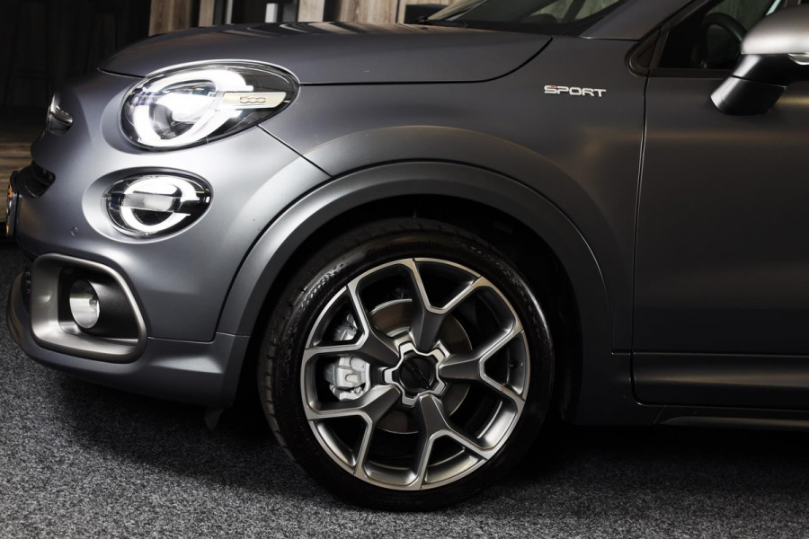 Fiat 500X 1.3 FireFly Turbo 150 Sport / AUT / ACC / Navi / Leder / Camera / Lane Assist / Open Panoramadak / Dode Hoek / 19 Inch