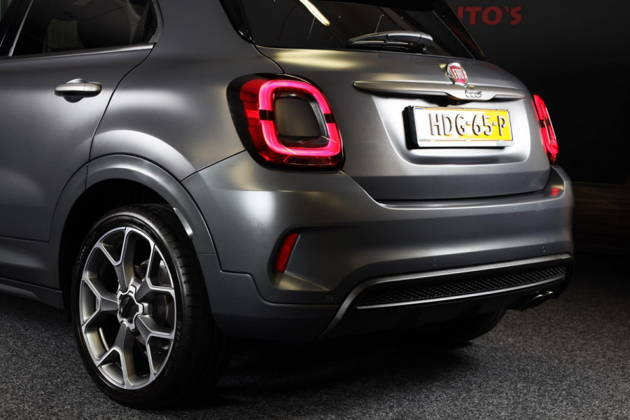 Fiat 500X 1.3 FireFly Turbo 150 Sport / AUT / ACC / Navi / Leder / Camera / Lane Assist / Open Panoramadak / Dode Hoek / 19 Inch