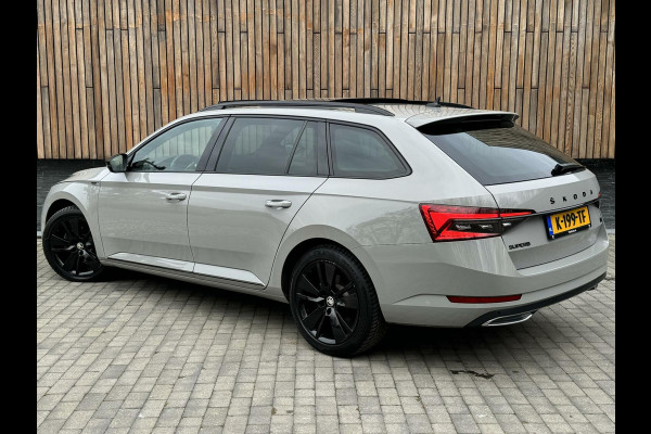 Škoda Superb Combi 1.4 TSI iV Sportline Automaat | Panoramadak | Trekhaak uitklapbaar | Groot navigatiesysteem | Achteruitrijcamera | LED ver