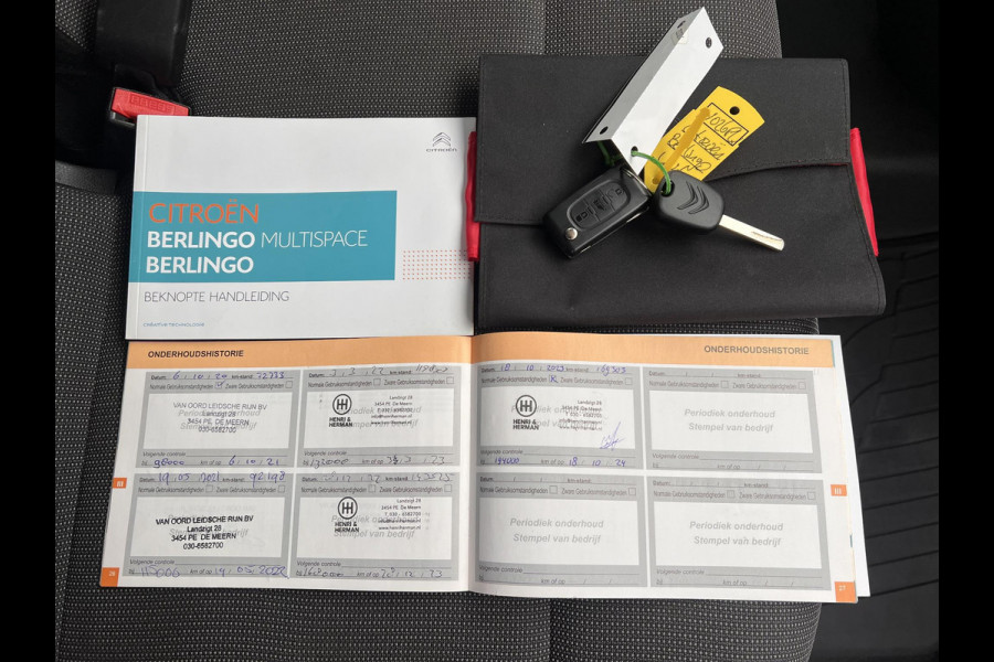 Citroën Berlingo 1.6 BlueHDI 75 Business 3-Zits,1e Eigenaar,Navi,Clima,Camera,Cruise,Bluetooth,PDC V+A,N.A.P.,Nieuwe Apk bij Aflevering