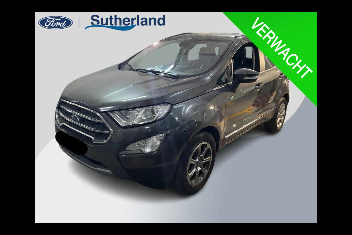 Ford EcoSport 1.0 EcoBoost Titanium | Navigatie | Camera | Lichtmetalen velgen