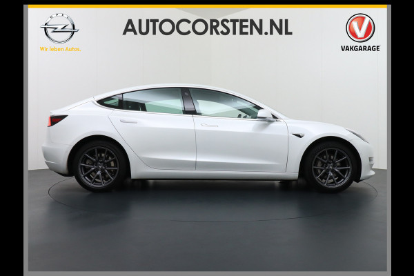 Tesla Model 3 Long Range 75kWh 463PK FSD-Full Self Driving Computer-3 Premium Audio 4wd  18" Lmv AutoPilot Panoramadak Camera's Leder Adaptive Stoel en achterbank verwarming Keyless Electr.Stoelen+Memory+Easy-Entry WiFi Origineel Nederlandse auto Grootste accu, Tot 16,5kwh thuis laden.