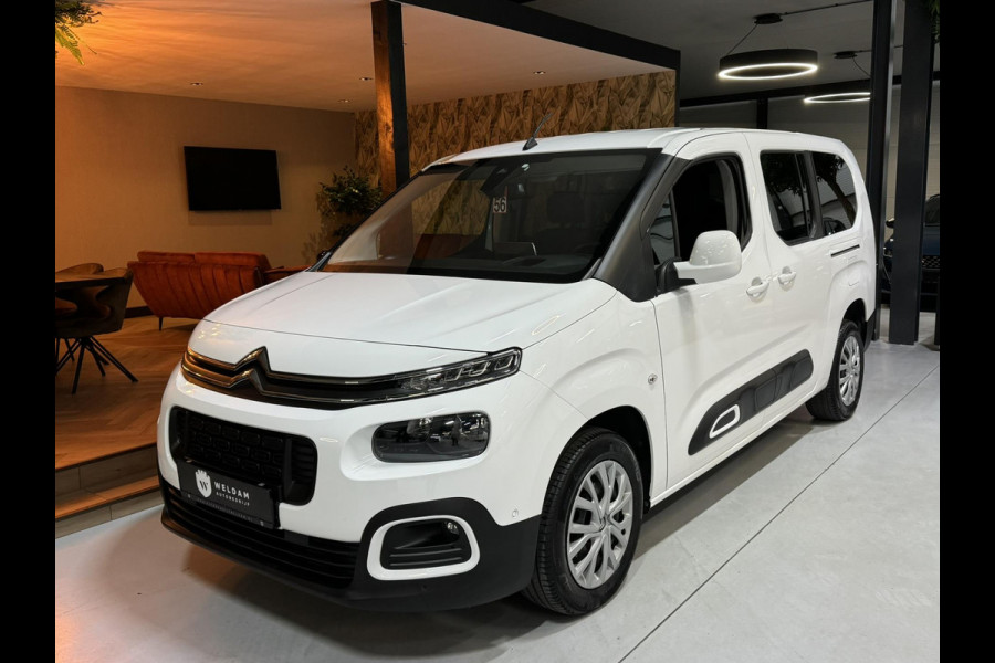 Citroën Berlingo XL 1.2 PureTech Shine 7p. Garantie Dealerondh 360Camera Headup Navi Carplay Clima Cruise Rijklaar