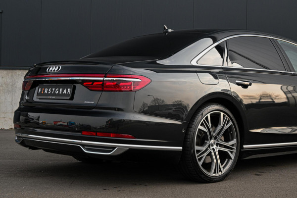 Audi A8 55 TFSI quattro Lang *Bang & Olufsen / Stoel- massage & ventilatie / Panorama / HUD / Soft-Close*