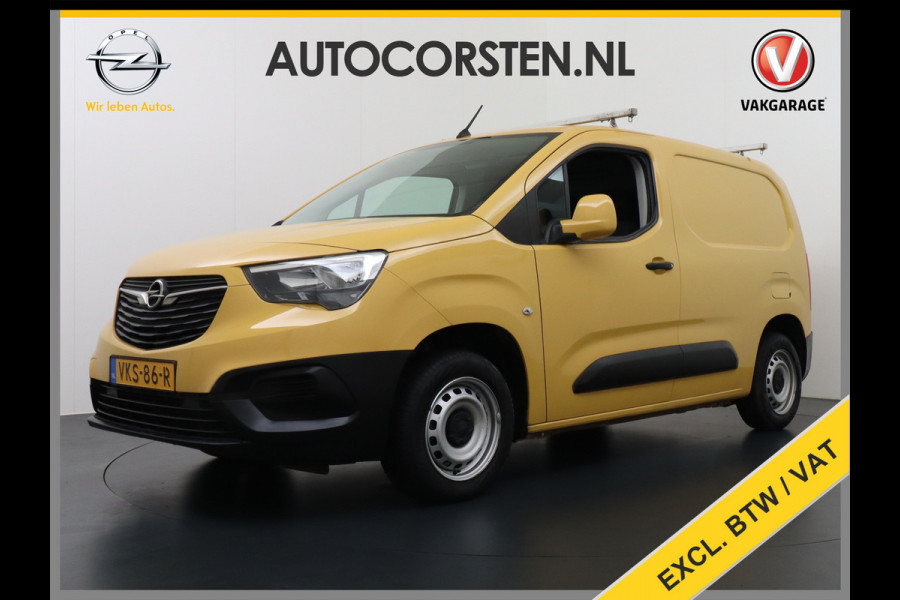 Opel Combo 1.5D L1H1 Edition 13x Op voorraad! 3-Pers. Multimedia-v.b. Geregelde-Airco Cruise Control Bluetooth Elektr.ramen Elektr.spiegels Schuifdeur Betonplex vloer Lat om Lat betimmering Super Nette Combo! 1230kg trekvermogen Super nette Combo!