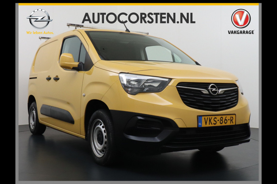 Opel Combo 1.5D L1H1 Edition 13x Op voorraad! 3-Pers. Multimedia-v.b. Geregelde-Airco Cruise Control Bluetooth Elektr.ramen Elektr.spiegels Schuifdeur Betonplex vloer Lat om Lat betimmering Super Nette Combo! 1230kg trekvermogen Super nette Combo!