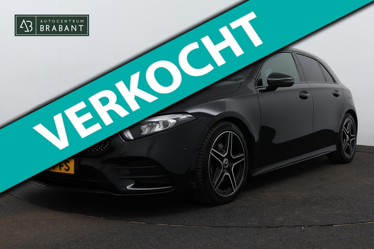 Mercedes-Benz A-Klasse 180 Solution AMG Aut. AANBIEDING (PANORAMADAK, NAV, STOELVERWARMING, CAMERA, 1e EIGENAAR, GOED ONDERHOUDEN)