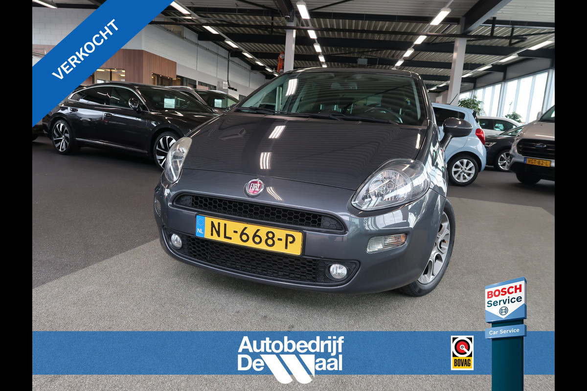 Fiat Punto Evo 0.9T 100pk 6bak Lounge 5-drs. 16INCH/CLIMA/CRUISE/MEDIA/PDC/47.000KM!!