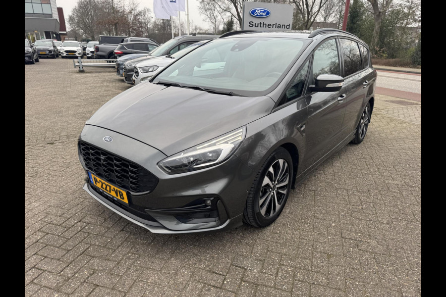 Ford S-Max 2.5 FHEV ST-Line Hybride Automaat 190pk | Adaptieve Cruise | SONY Audio | Dode hoeksensoren | Full LED Koplampen | Elektrische Achterklep
