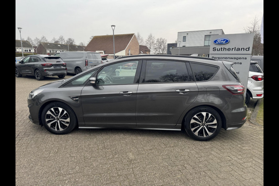 Ford S-Max 2.5 FHEV ST-Line Hybride Automaat 190pk | Adaptieve Cruise | SONY Audio | Dode hoeksensoren | Full LED Koplampen | Elektrische Achterklep