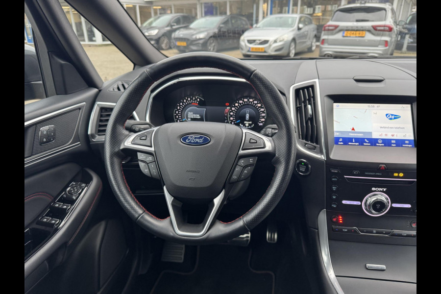 Ford S-Max 2.5 FHEV ST-Line Hybride Automaat 190pk | Adaptieve Cruise | SONY Audio | Dode hoeksensoren | Full LED Koplampen | Elektrische Achterklep