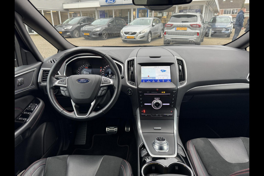 Ford S-Max 2.5 FHEV ST-Line Hybride Automaat 190pk | Adaptieve Cruise | SONY Audio | Dode hoeksensoren | Full LED Koplampen | Elektrische Achterklep