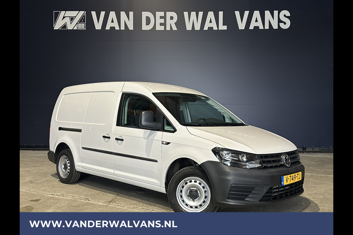 Volkswagen Caddy 2.0 TDI 102pk L2H1 Maxi Euro6 Airco | 1500kg trekhaak | Cruisecontrol Zijdeur