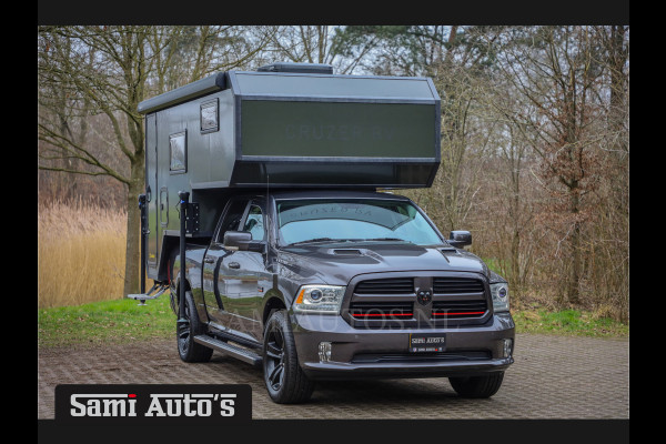 Dodge Ram 1500 CAMPER DEAL INCL AUTO | DEMONSTRATIE MODEL | Inclusief: 12 maanden standaard garantie op de pick-up en gratis 12 maanden mobiliteitsgarantie abonnement in de EU. KAMPEER AUTO 4 PERSOONS |