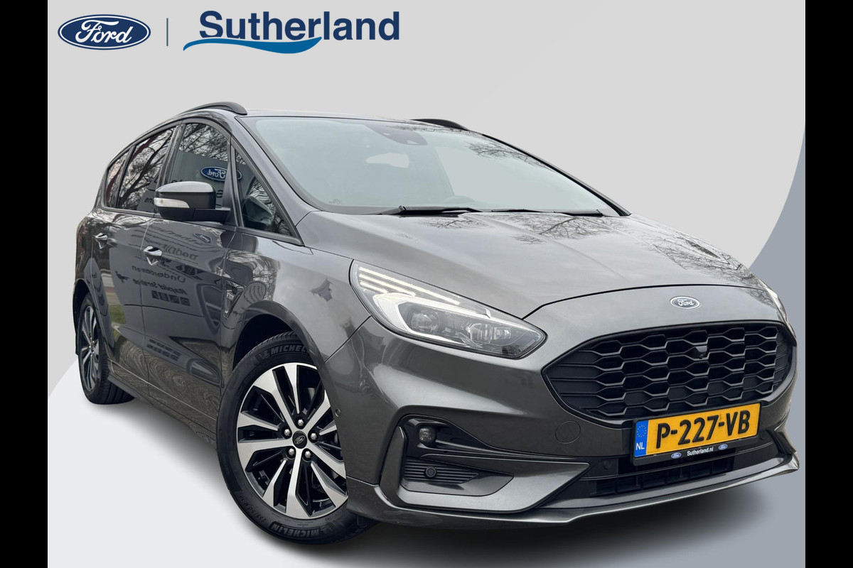 Ford S-Max 2.5 FHEV ST-Line Hybride Automaat 190pk | Adaptieve Cruise | SONY Audio | Dode hoeksensoren | Full LED Koplampen | Elektrische Achterklep