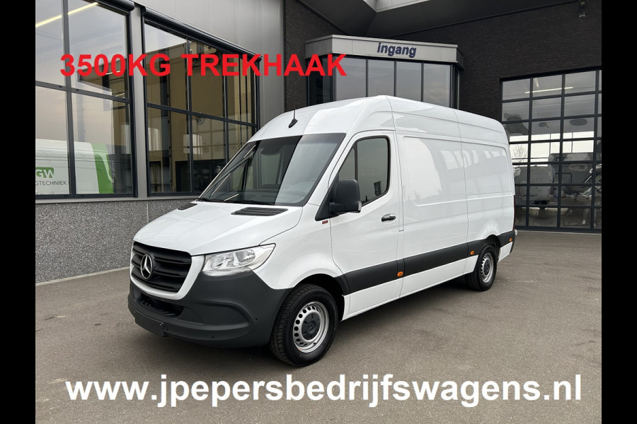 Mercedes-Benz Sprinter 317 CDI L2 H2 3500KG Trekhaak / Automaat / MBUX / Camera / Parkeersensoren / Cruise control / Airco / 270 Graden achterdeuren