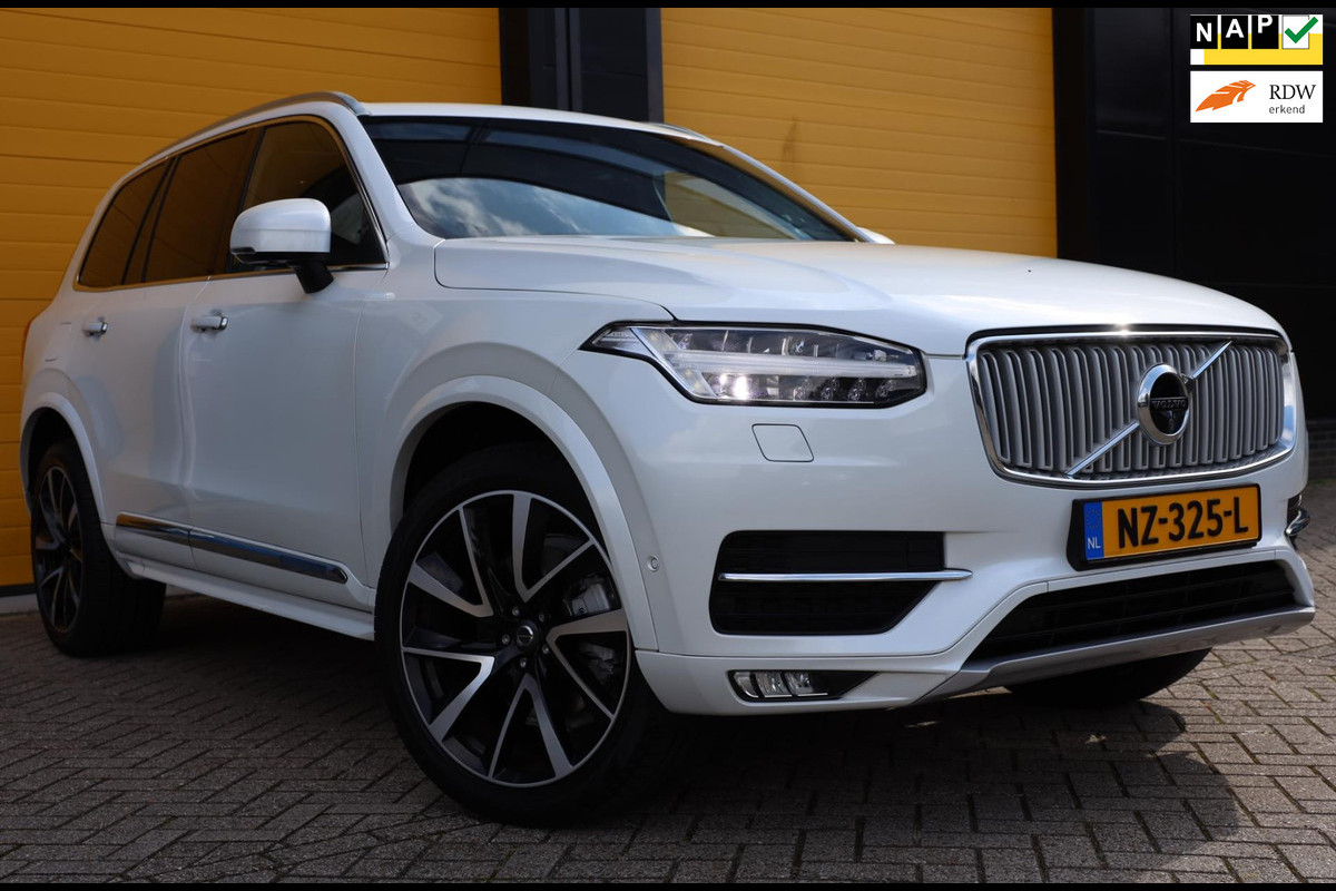 Volvo XC90 / 2.0 D4 Inscription / 7 Zitter / NAP / ACC / Head Up / 360 Camera / B & W / Massage / Leder / Pano / Led / Trekhaak