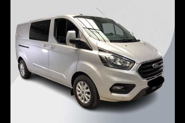 Ford Transit Custom 320 2.0TDCi L2H1 170Pk! Limited SCI | Dubbele Cabine | DC | Trekhaak | Dubbele Schuifdeur | Stoelverwarming | Navigatie | Camera | Stoel-Stoel