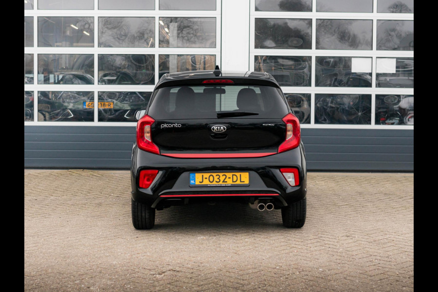 Kia Picanto 1.0 MPi GT-Line Edition l Navigatie l Lederlook interieur l GT-line l Lage km Stand l volledig onderhouden l