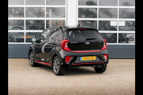 Kia Picanto 1.0 MPi GT-Line Edition l Navigatie l Lederlook interieur l GT-line l Lage km Stand l volledig onderhouden l