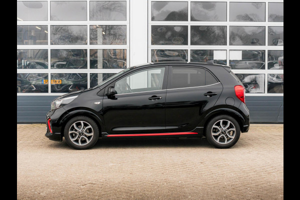 Kia Picanto 1.0 MPi GT-Line Edition l Navigatie l Lederlook interieur l GT-line l Lage km Stand l volledig onderhouden l