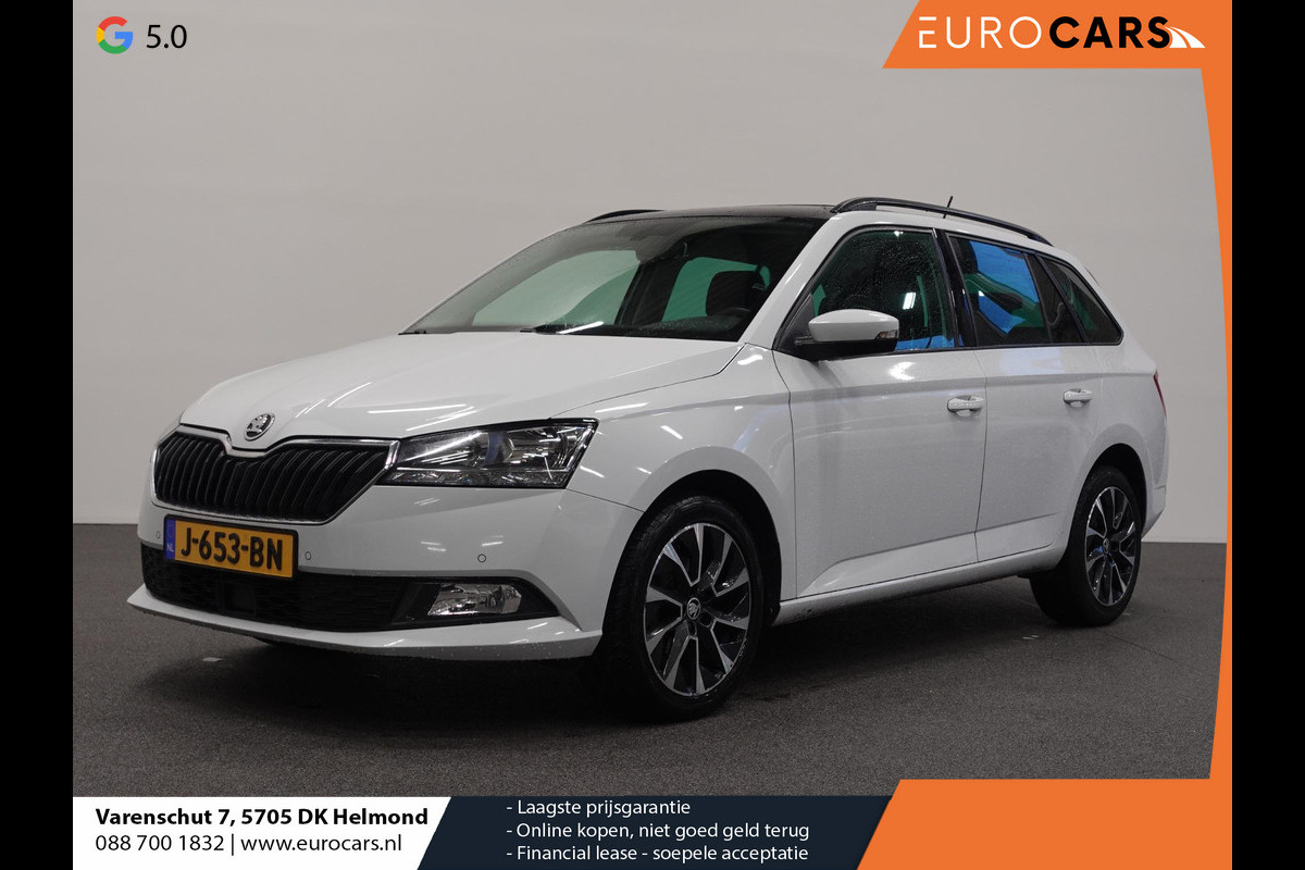 Škoda Fabia Combi 1.0 TSI Business Edition Airco Climatronic Schuifdak Cruise Control Navigatie Stoelverwarming 16" LM Velgen Sunset