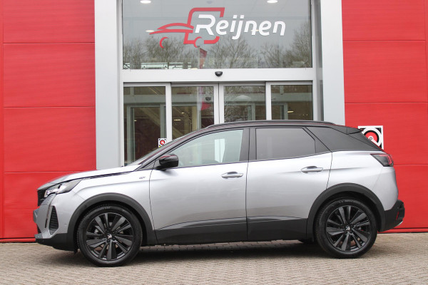 Peugeot 3008 1.2 130PK AUTOMAAT GT PACK BUSINESS | ELEKTRISCH BEDIENBARE ACHTERKLEP | DODEHOEK DETECTIE | STOEL VERWARMING | KEYLESS ENTRY/START | BLACK PACK | CLIMATE CONTROL | APPLE CARPLAY/ANDROID AUTO | FULL LED KOPLAMPEN | ADAPTIVE CRUISE CONTROL | 19" LICHTMETALEN VELGEN | PARKEERSENSOREN VOOR EN ACHTER |