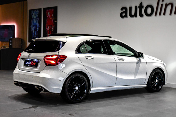 Mercedes-Benz A-Klasse 200 Ambition Night ed. Panorama, Led, Stoelvw, PDC, Cruise!