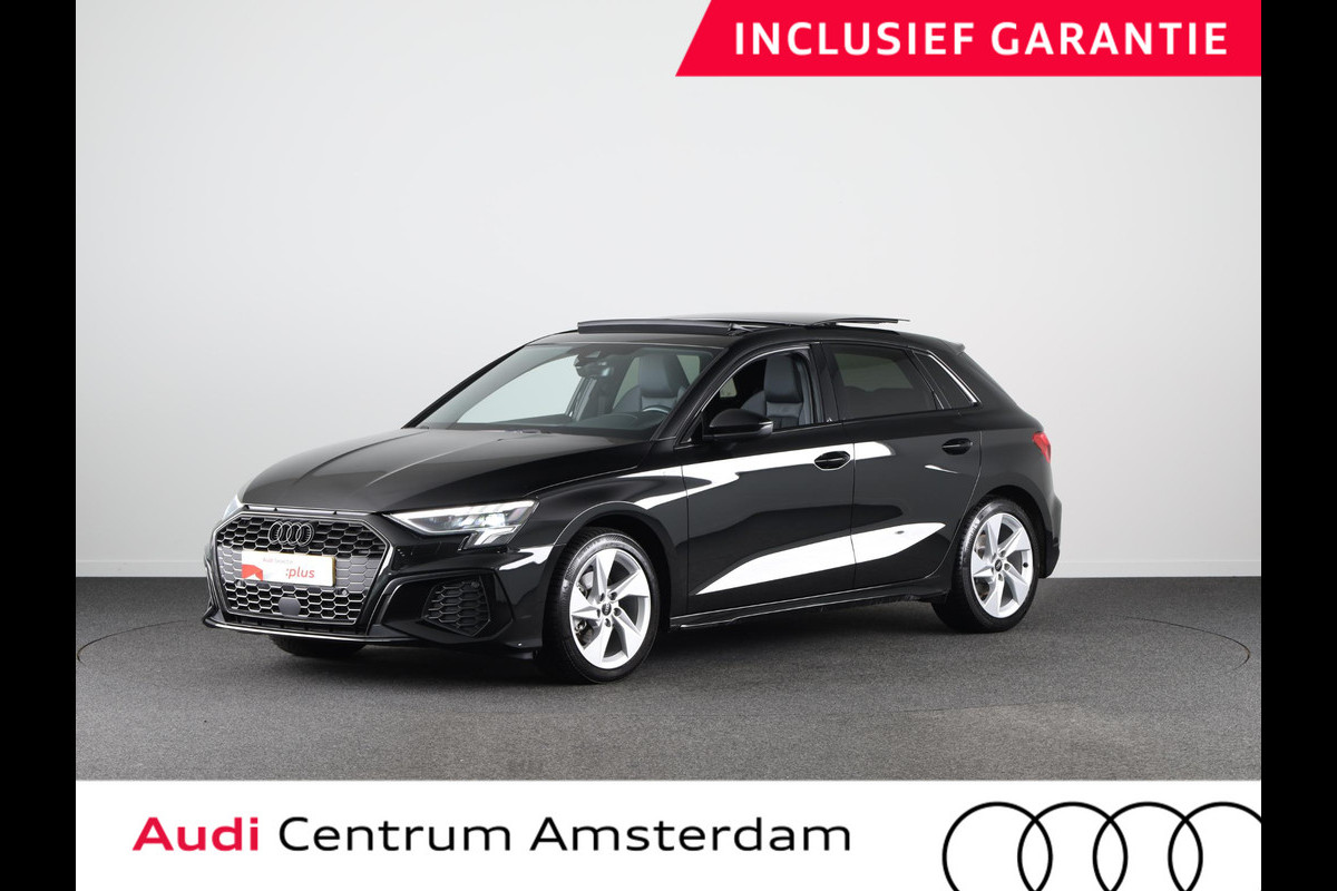 Audi A3 Sportback 35 TFSI S edition 150 pk S-tronic | Verlengde garantie | Navigatie | Panoramadak | Parkeersensoren achter | Adaptieve cruise control |