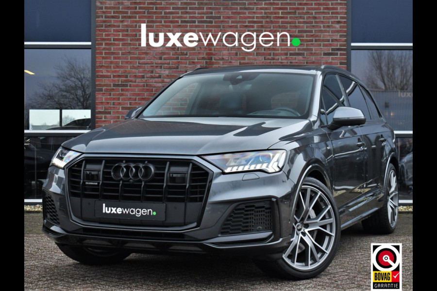 Audi Q7 55 TFSI e quattro S-Line Pano S-zetels Trekh ACC HUD B&O 360 Soft-close