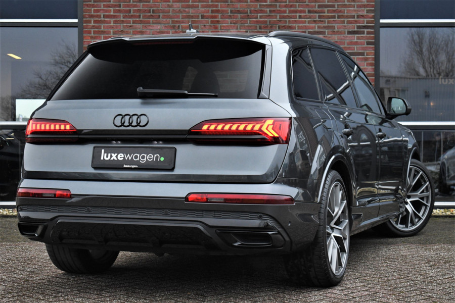 Audi Q7 55 TFSI e quattro S-Line Pano S-zetels Trekh ACC HUD B&O 360 Soft-close