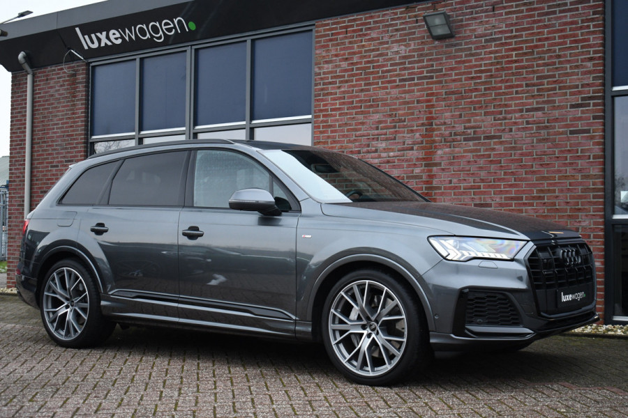 Audi Q7 55 TFSI e quattro S-Line Pano S-zetels Trekh ACC HUD B&O 360 Soft-close