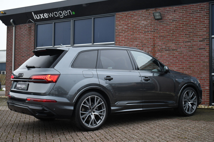 Audi Q7 55 TFSI e quattro S-Line Pano S-zetels Trekh ACC HUD B&O 360 Soft-close