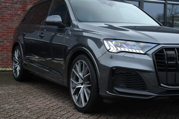 Audi Q7 55 TFSI e quattro S-Line Pano S-zetels Trekh ACC HUD B&O 360 Soft-close