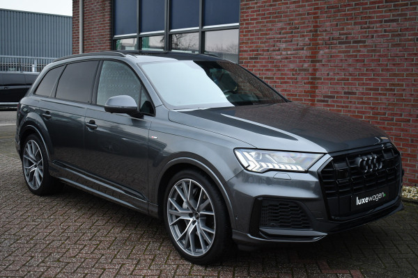 Audi Q7 55 TFSI e quattro S-Line Pano S-zetels Trekh ACC HUD B&O 360 Soft-close