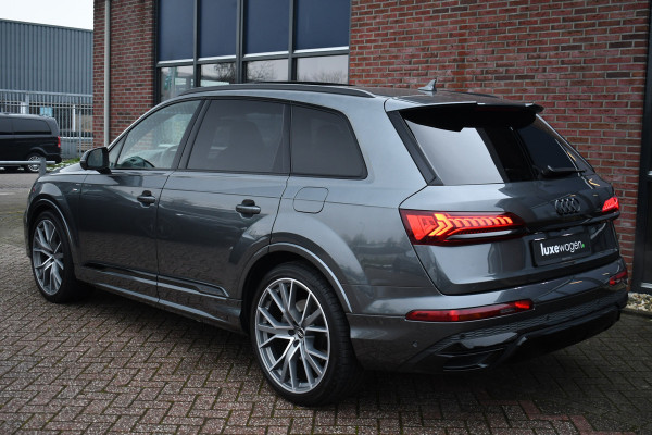 Audi Q7 55 TFSI e quattro S-Line Pano S-zetels Trekh ACC HUD B&O 360 Soft-close