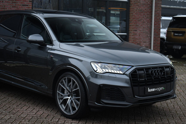 Audi Q7 55 TFSI e quattro S-Line Pano S-zetels Trekh ACC HUD B&O 360 Soft-close