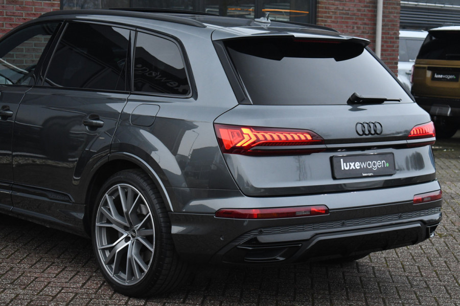 Audi Q7 55 TFSI e quattro S-Line Pano S-zetels Trekh ACC HUD B&O 360 Soft-close