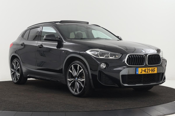 BMW X2 xDrive20i High Executive | M Sport X | Panoramadak | Leder | Harman/Kardon | Stoelverwarming | Camera | Head-Up | Carplay | DAB | Trekhaak | Keyless | Navigatie | Full LED