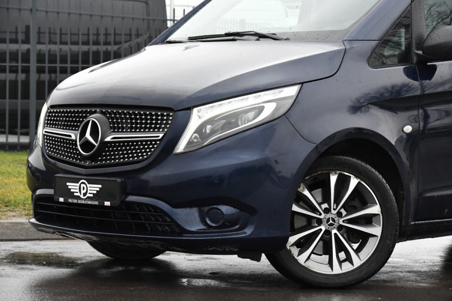 Mercedes-Benz Vito 119 CDI Lang AMG edition Camera, Cruise, 190PK, Automaat, LED, Trekhaak, Sensoren, Multimedia, Stoelverwarming, UNIEK!