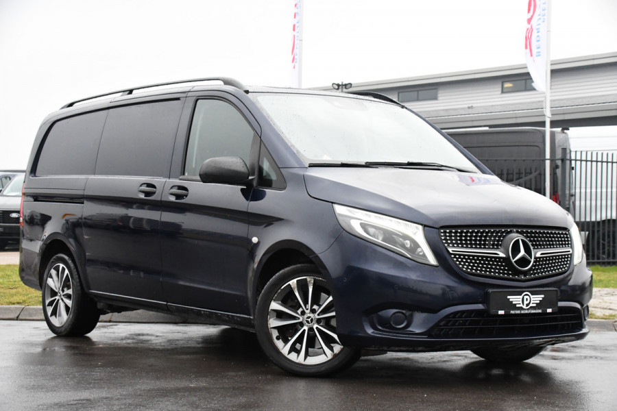 Mercedes-Benz Vito 119 CDI Lang AMG edition Camera, Cruise, 190PK, Automaat, LED, Trekhaak, Sensoren, Multimedia, Stoelverwarming, UNIEK!