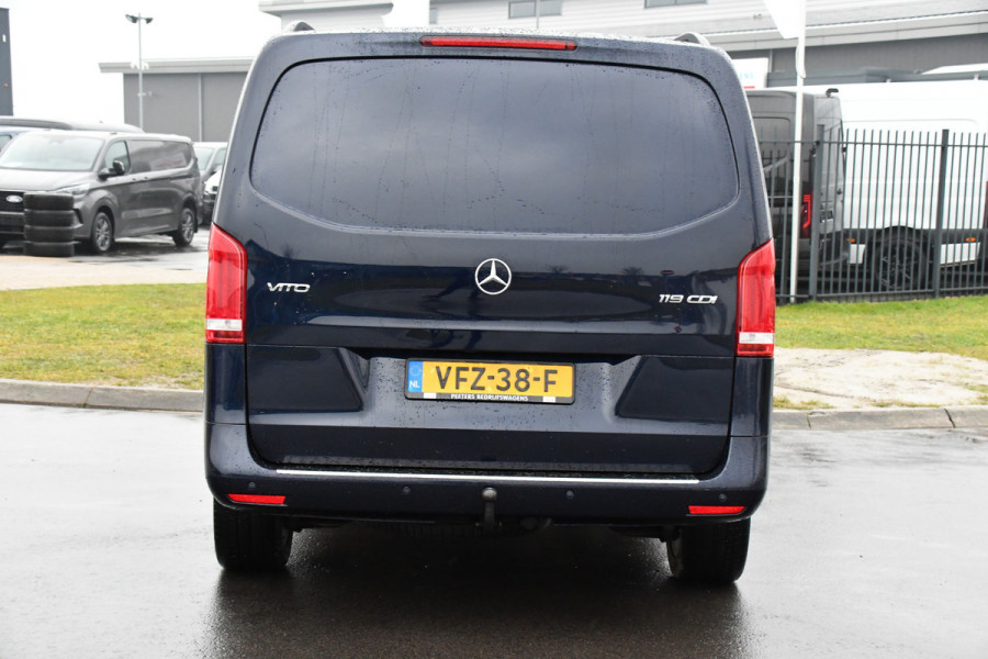 Mercedes-Benz Vito 119 CDI Lang AMG edition Camera, Cruise, 190PK, Automaat, LED, Trekhaak, Sensoren, Multimedia, Stoelverwarming, UNIEK!