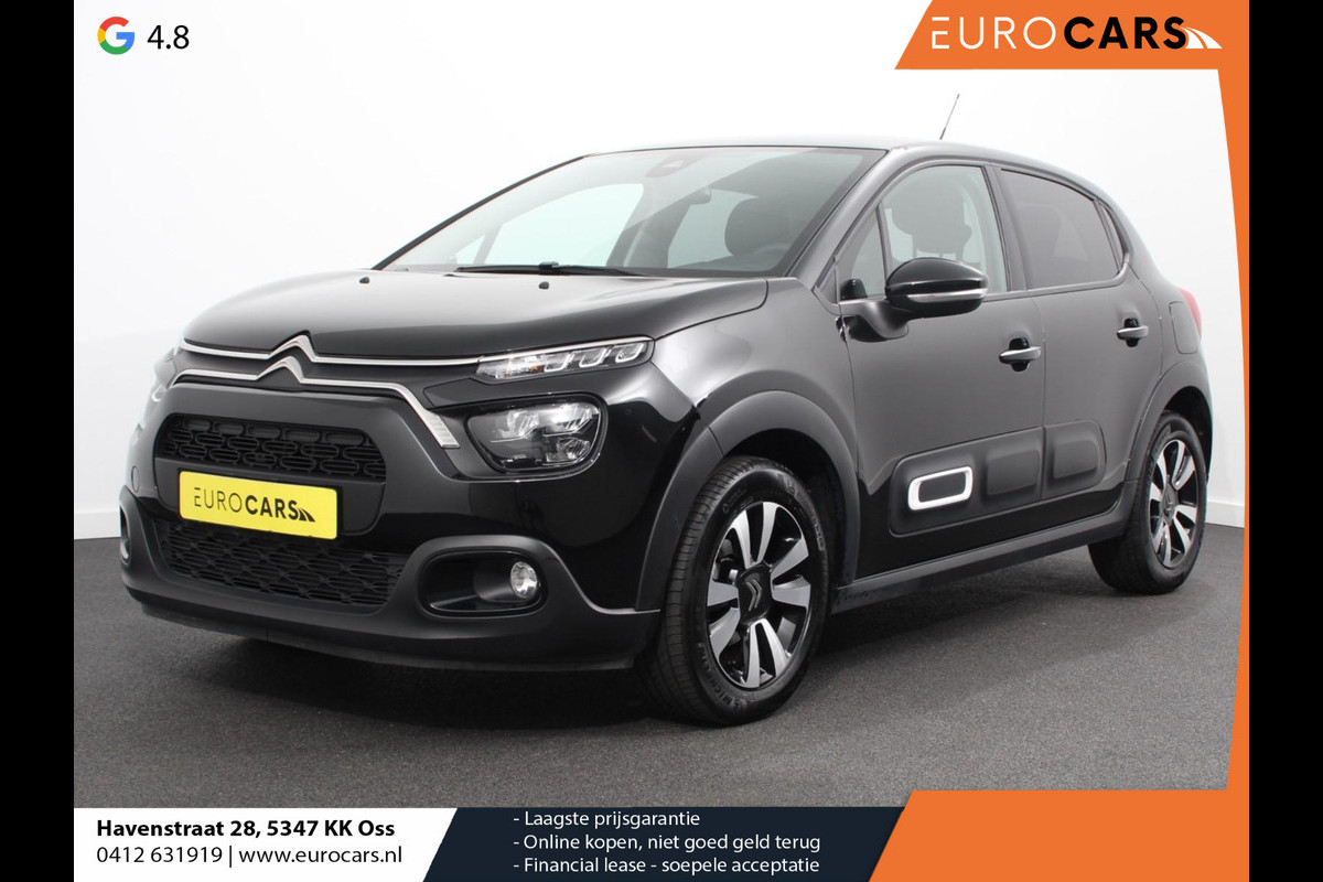 Citroën C3 1.2 PureTech Palais | Cruise control | Achteruitrijcamera | Navigatie | Keyless start | LED | Lane assist | Parkeersensor achter | Verwarmde voorstoelen | Climate control