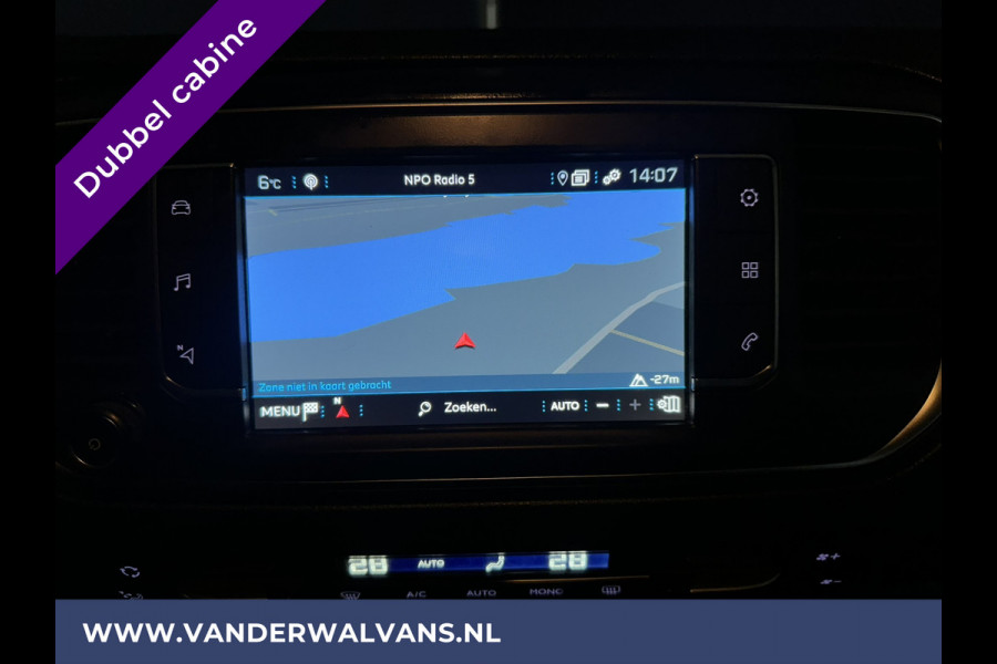 Peugeot Expert 2.0 BlueHDI 123pk L3H1 Dubbele Cabine Euro6 Airco | 6-Zits | 2500kg Trekhaak | Navigatie | 2x zijdeur Apple Carplay, Android Auto, Cruisecontrol, Parkeersensoren, Lichtmetalen velgen, Imperiaal