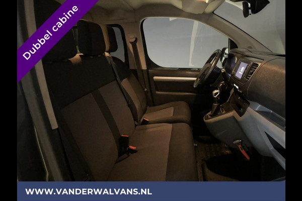 Peugeot Expert 2.0 BlueHDI 123pk L3H1 Dubbele Cabine Euro6 Airco | 6-Zits | 2500kg Trekhaak | Navigatie | 2x zijdeur Apple Carplay, Android Auto, Cruisecontrol, Parkeersensoren, Lichtmetalen velgen, Imperiaal