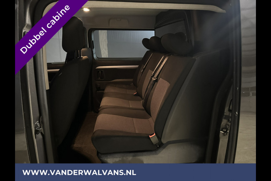 Peugeot Expert 2.0 BlueHDI 123pk L3H1 Dubbele Cabine Euro6 Airco | 6-Zits | 2500kg Trekhaak | Navigatie | 2x zijdeur Apple Carplay, Android Auto, Cruisecontrol, Parkeersensoren, Lichtmetalen velgen, Imperiaal